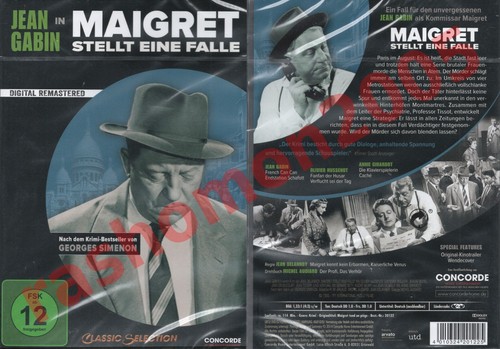 Dvd maigret tend piege 1958 - dvd,