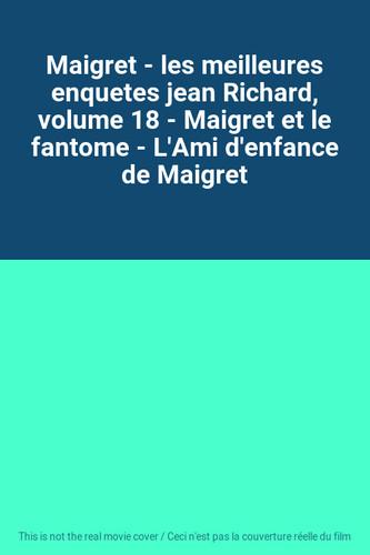 Maigret les meilleures - -,